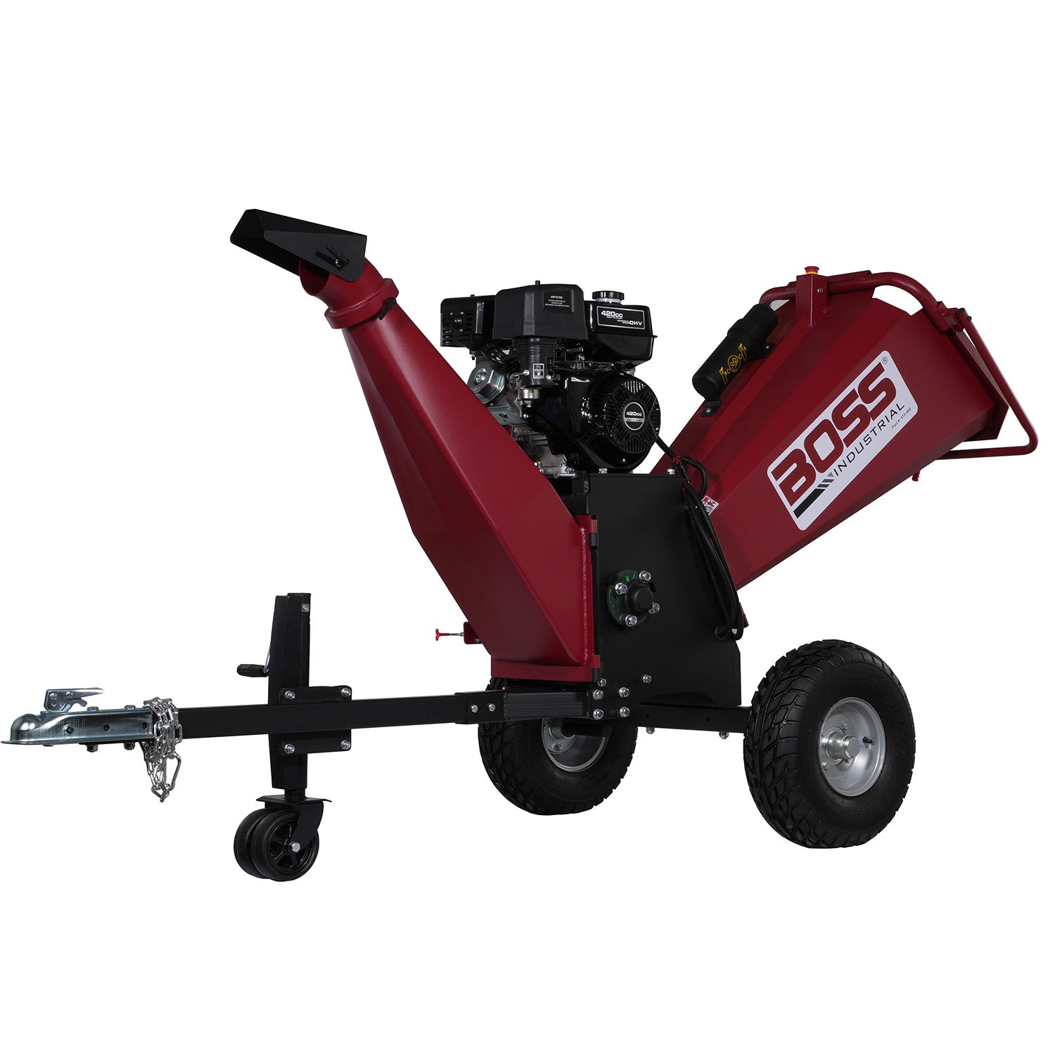 Boss Industrial 6" 14hp Chipper Shredder with Electric Starter - CGR60 - Wood Splitter Outlet