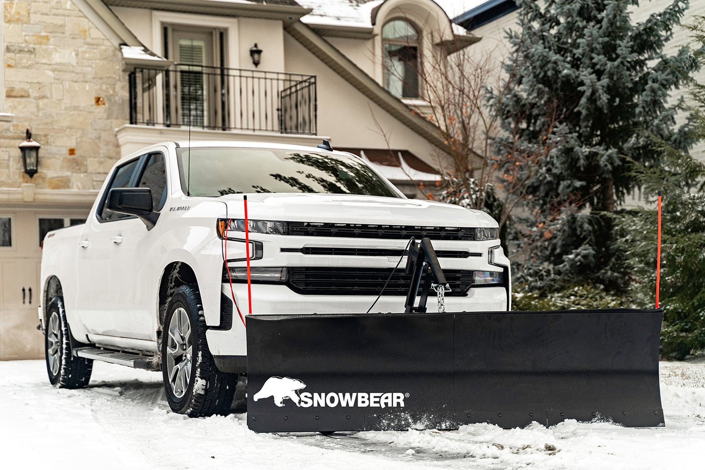 SnowBear Summit II Elite Custom Mount Snow Plow Kit - SUMM8826ELT - Wood Splitter Outlet