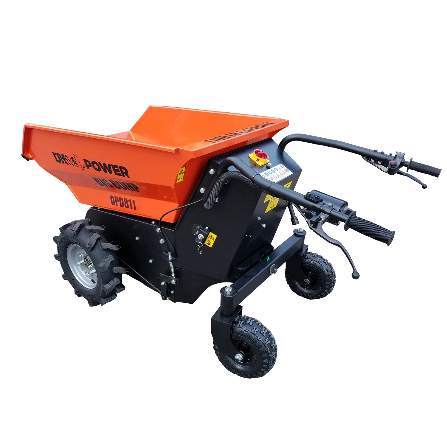 Detail K2 Big Dump 1100 Pound Power Dump Cart - OPD811 – Wood